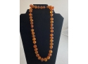 NEWLY ADDED! Nice Assortmentt Of Amber Necklace, Pendant And Pin PLUS Cameo Pin