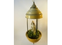 HUGE 1970s Hanging Rain Oil Lamp Swag Lamp (Clean And Newly Rewired)