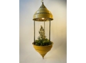 HUGE 1970s Hanging Rain Oil Lamp Swag Lamp (Clean And Newly Rewired)