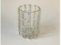 Vintage Heavy Weight Glass Vase