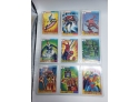 Sheet Of 9 1991 Marvel Trading Cards