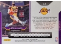 2020-21 Panini Prizm NBA Lebron James Silver Prizm Kobe Tribute Dunk! Rare