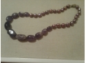 Pearl And Amethyst Necklace
