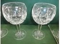 13 Waterford Crystal Wine Stems, Goblets And Glasses  2 Styles