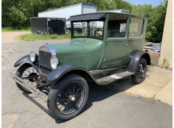 1927 Ford Model T Tudor Restored In Late 1979 Has Rocky Mountain Brakes
