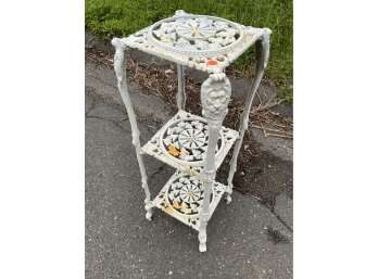 Cast Iron Faced Multi Tier Stand