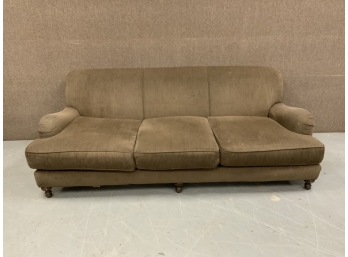 Brown Restoration Hardware Sofa