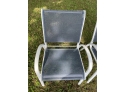 Pair Of Stacking Outdoor Patio Chairs