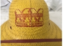 Vintage Minneapolis Moline Wicker Hat