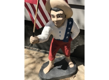Patriotic Yard Figurine