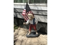 Patriotic Yard Figurine