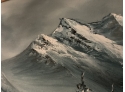 Painting Of Snowcapped Mountains