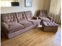Couch And Chair Set With Foot Stool