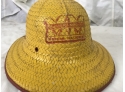Vintage Minneapolis Moline Wicker Hat