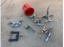 Assortment Of Clamps And Pullers