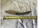 Vintage Curved Skinning Knife