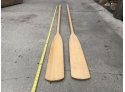 Set Of 7 Foot Long Vintage Rowing Oars