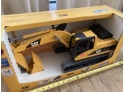 Large Caterpillar Excavator Toy In The Box