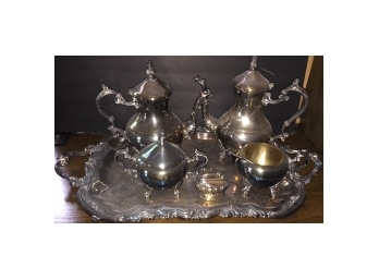 Silver Plate Tea/Coffee Set