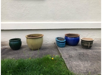 Ceramic Pots Lot#1