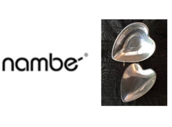 Nambe Heart Shaped Bowls