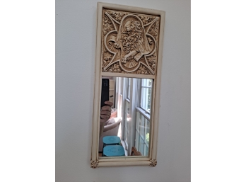 Wall Mirror Based In Stone Type Material - Heavy