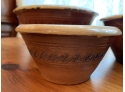 Vintage Signed 'wisconsin Pottery' Columbus, WA. Three Piece Collection