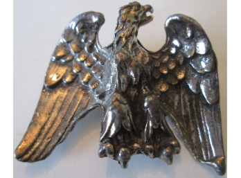 Vintage EAGLE BROOCH PIN-Tests Silver