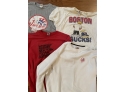 NEW YORK YANKEES T-SHIRT-SWEAT SHIRT COLLECTION- LG-XL-4 ASSORTED PIECES