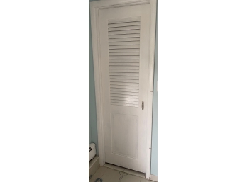 Vintage Louvered Door #1