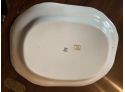 Authentic Spode Made In England 15” Platter Blue & White