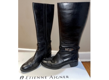 Etienne Aigner Mid Calf Boots Size 8