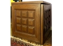 Vintage Sentry Hidden Safe In 'Faux Marble' Topped Cube Table/Nightstand
