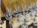 Vintage Glass Stemware Grouping 22 Pieces #1