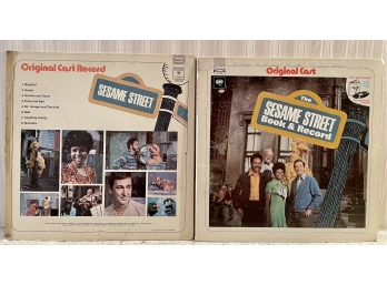 Vintage 1970s Sesame Street Records