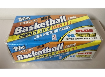 Vintage Unopened Box Of NBA Basketball Cards