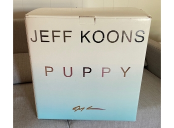 Jeff Koons Puppy Vase BOX ONLY