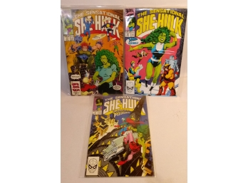 Comic Pack - The Sensational She-Hulk #11, #12, & #17 - Over 30 Years Old