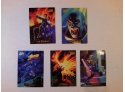 Marvel Masterpieces 1994 - 5 Trading Card Pack - Black Widow & Apocalypse