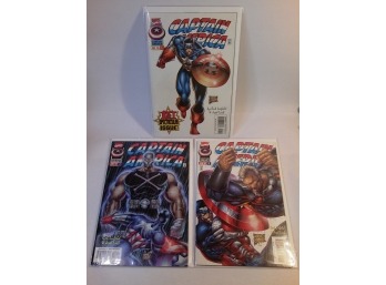 #1 Issue! - Captain America (1996) #1 - Plus Issues #3 & #4
