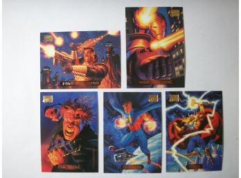 Marvel Masterpieces 1994 - 5 Trading Card Pack - Thor
