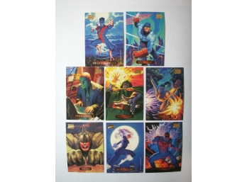 Marvel Masterpieces 1994 - 8 Trading Card Pack - Spiderman 2099
