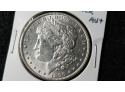 US 1896 Morgan Silver Dollar - Extremely Fine To AU