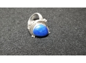 Sterling Silver Lapis Ring - Size 6