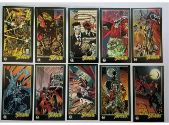 Wildstorm Spawn Trading Cards From 1995 - Lot Of 10 Cards - #31 Through #40