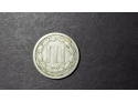 US 1865 3 Cent Nickel - Very Fine