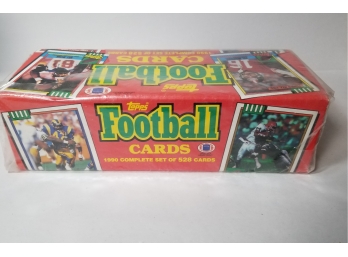 1990 Topps Complete Set Of 528 NFL Football Cards - Unopened Retail Box