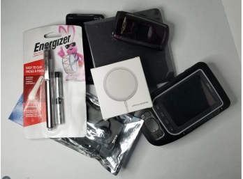 Lot Of Miscellaneous Electronics  - Brands Include Logitech, Philips, HTC & Energizer
