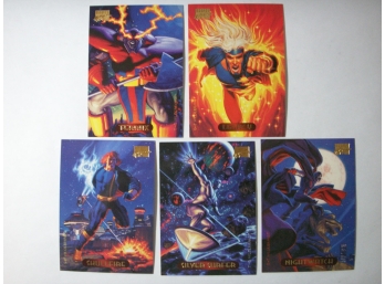 Marvel Masterpieces 1994 - 5 Trading Card Pack - Silver Surfer