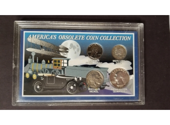Collection Set - America's Obsolete Coin Collection - 4 Uncirculated Coins